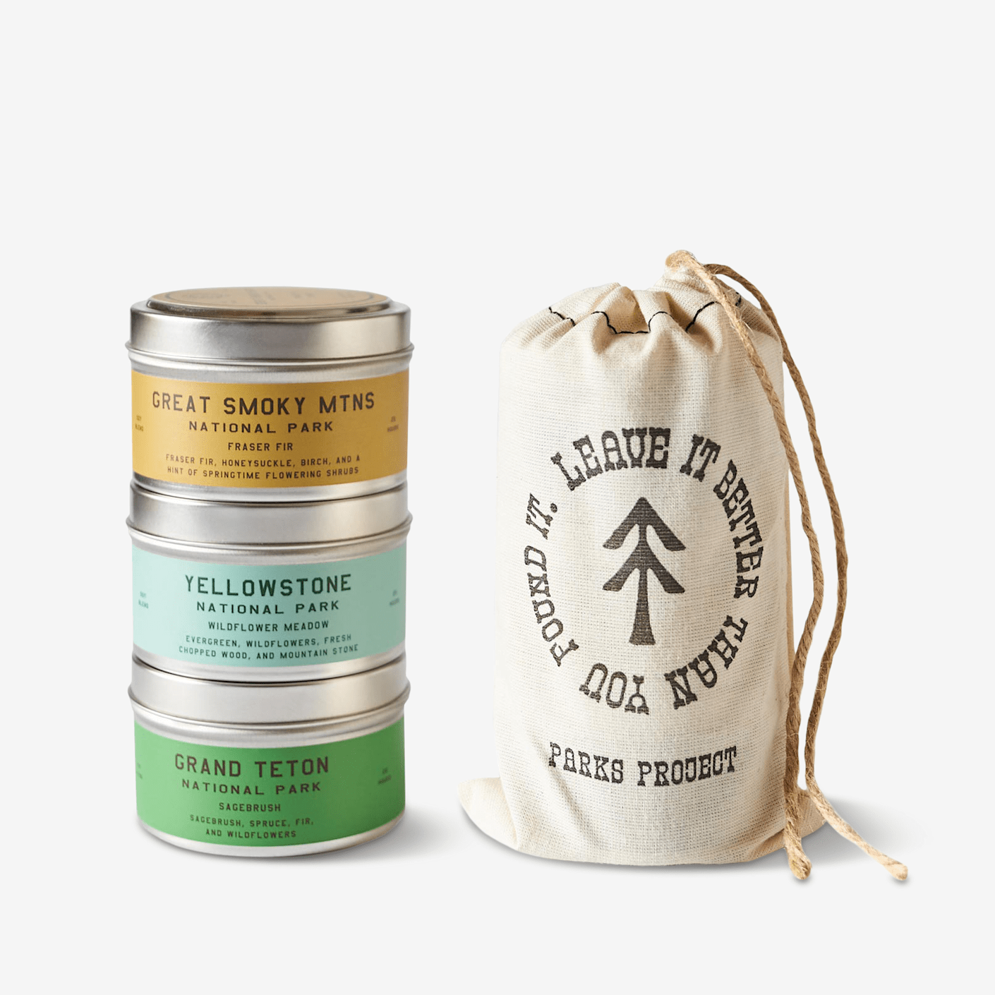Parks Project Peaks and Valleys Candle Sampler Bespoke Post
